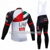 Conjunto Maillot + Culotte largo con tirantes 2018 Team UAE N001